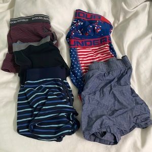 6 pack bundle of boxers/briefs